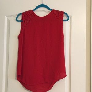 J crew Red Tank